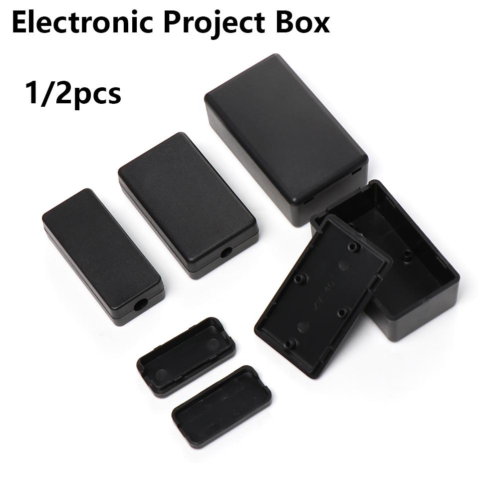 1/2pcs Plastic Waterproof Blac - Diy Electronics Supplies 评论和价格