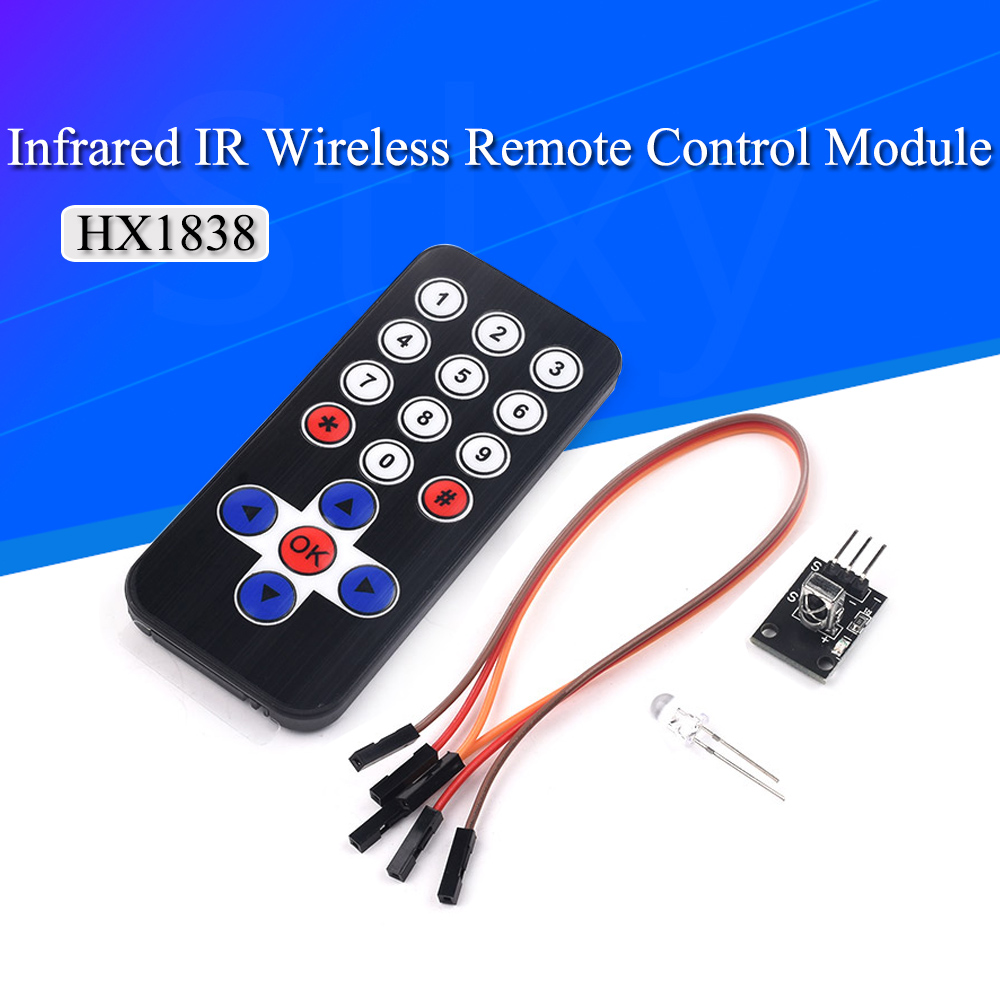 Liludin HX1838 IR Wireless Rem - Diy Electronics India 评论和价格