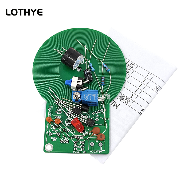 DC 3V-5V Metal Detector Kit DI - Diy Electronic Modules 评论和价格