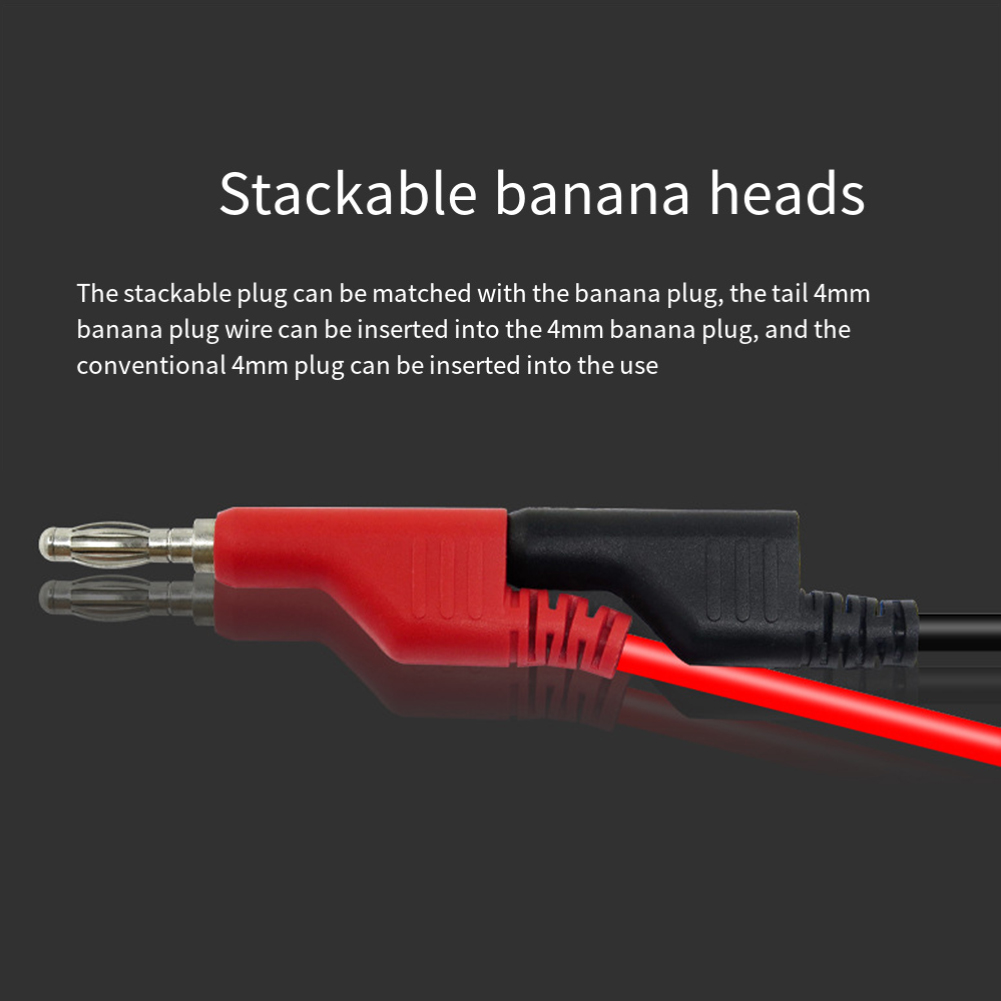 6 Piece Stackable Banana to Ba - Crocodile Clip Set 评论和价格