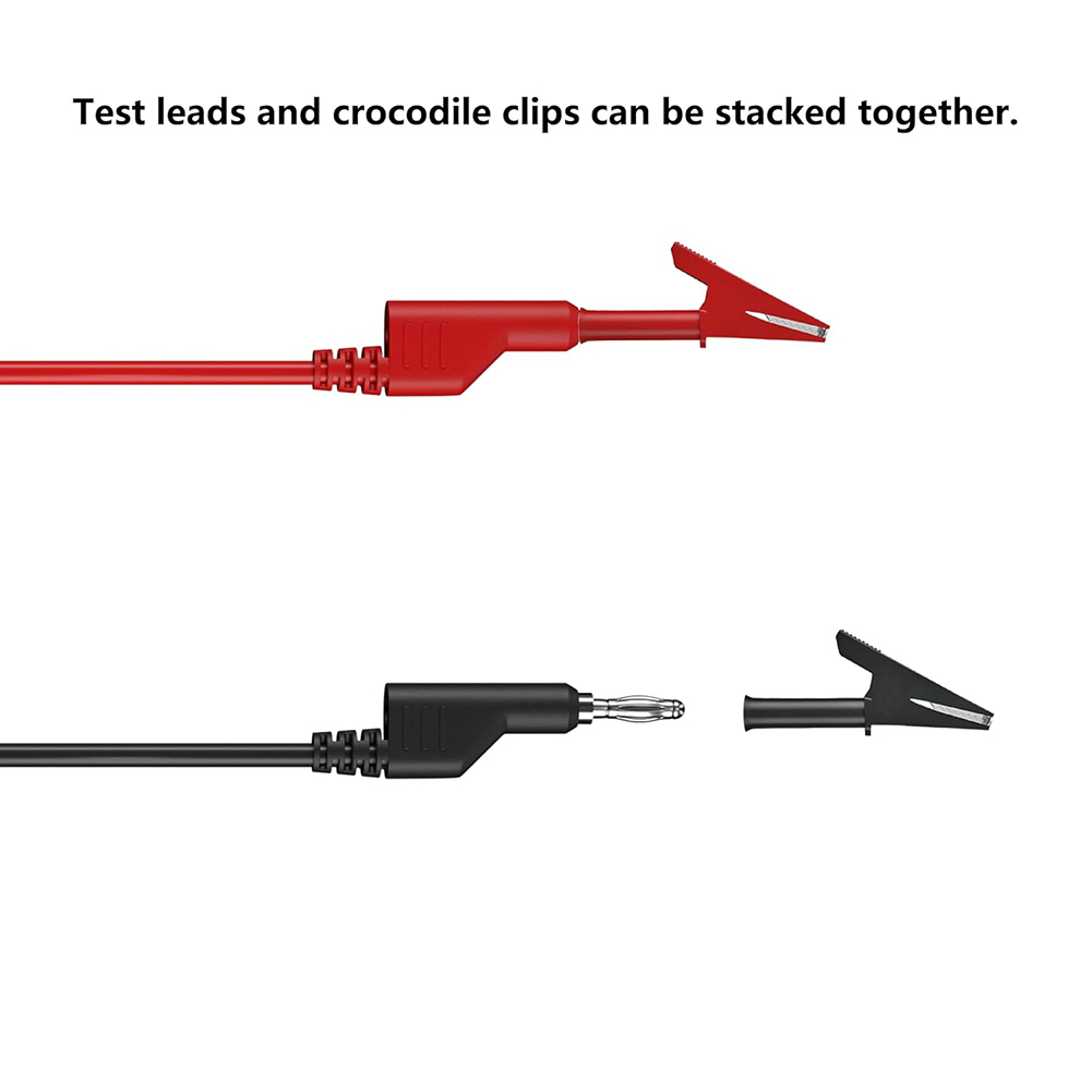 6 Piece Stackable Banana to Ba - Crocodile Clip Set 评论和价格