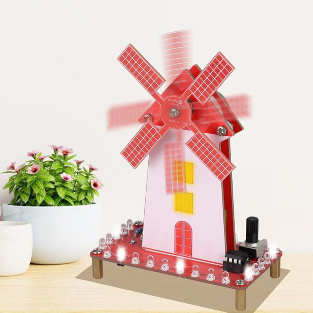DIY Electronic Windmill Kit So - Diy Electronics Projects For Beginners 评论和价格