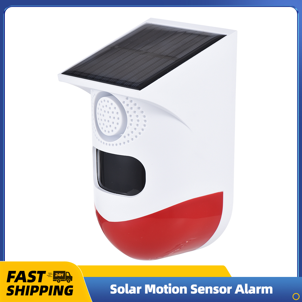 Solar Motion Sensor Alarm Outd - Ldr Light Sensor 评论和价格