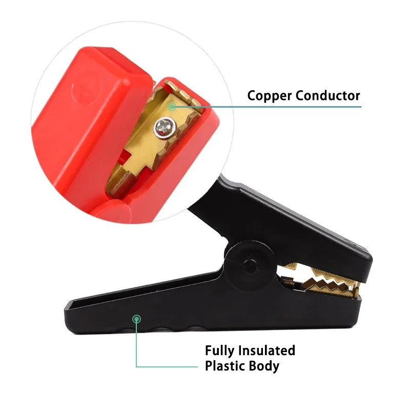 2/3/10 Pairs Battery Clip for  - Crocodile Clip Set 评论和价格