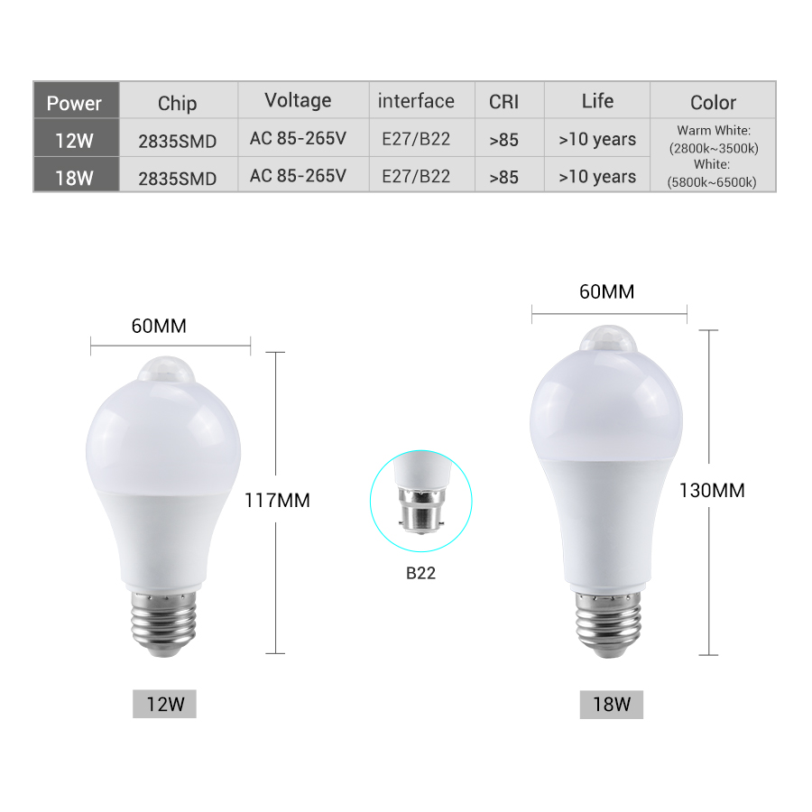 PIR Motion Sensor LED Light Bu - Ldr Light Sensor 评论和价格