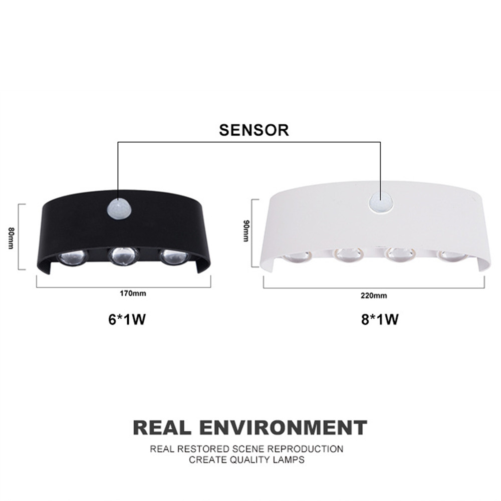 PIR Motion Sensor Wall Lamp AC - Ldr Light Sensor 评论和价格