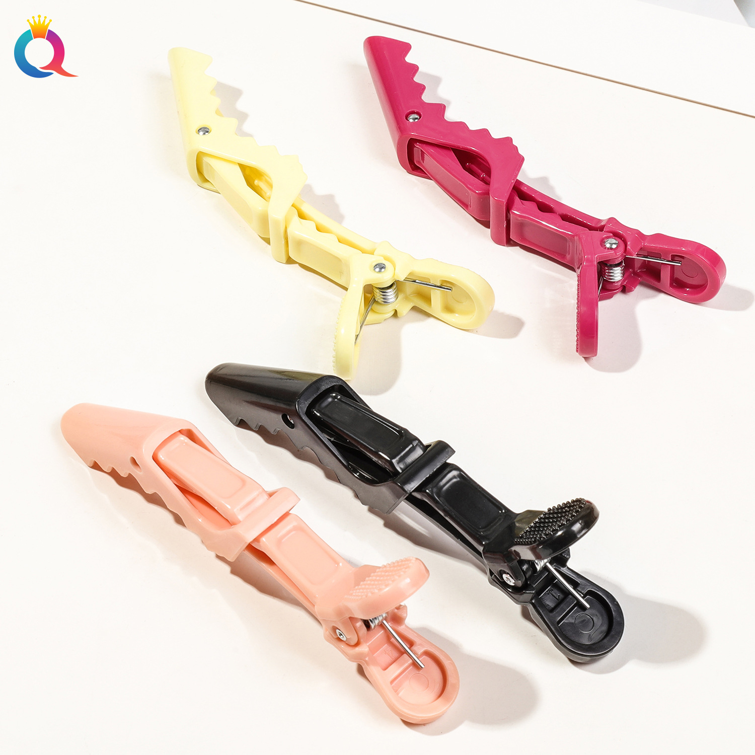 6-Piece Set of Vivid Alligator - Crocodile Clip Set 评论和价格
