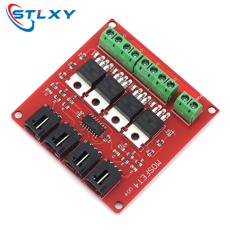 4-Channel IRF540 MOSFET Isolat - Diy Electronics Power Supply 评论和价格