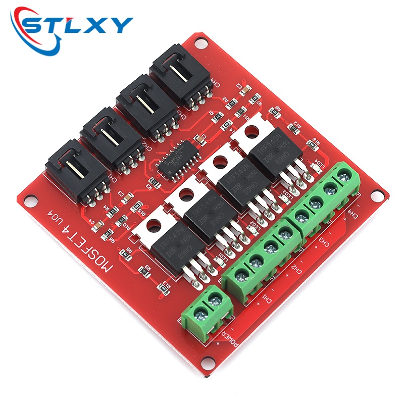 4-Channel IRF540 MOSFET Isolat - Diy Electronics Power Supply 评论和价格