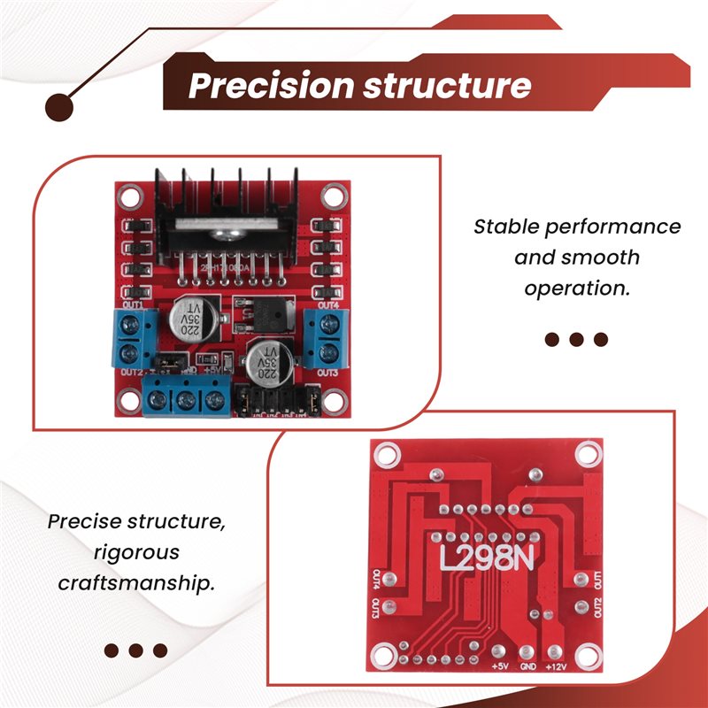 AED7-L298N Module Dual H-Bridg - L298N Motor Driver 评论和价格