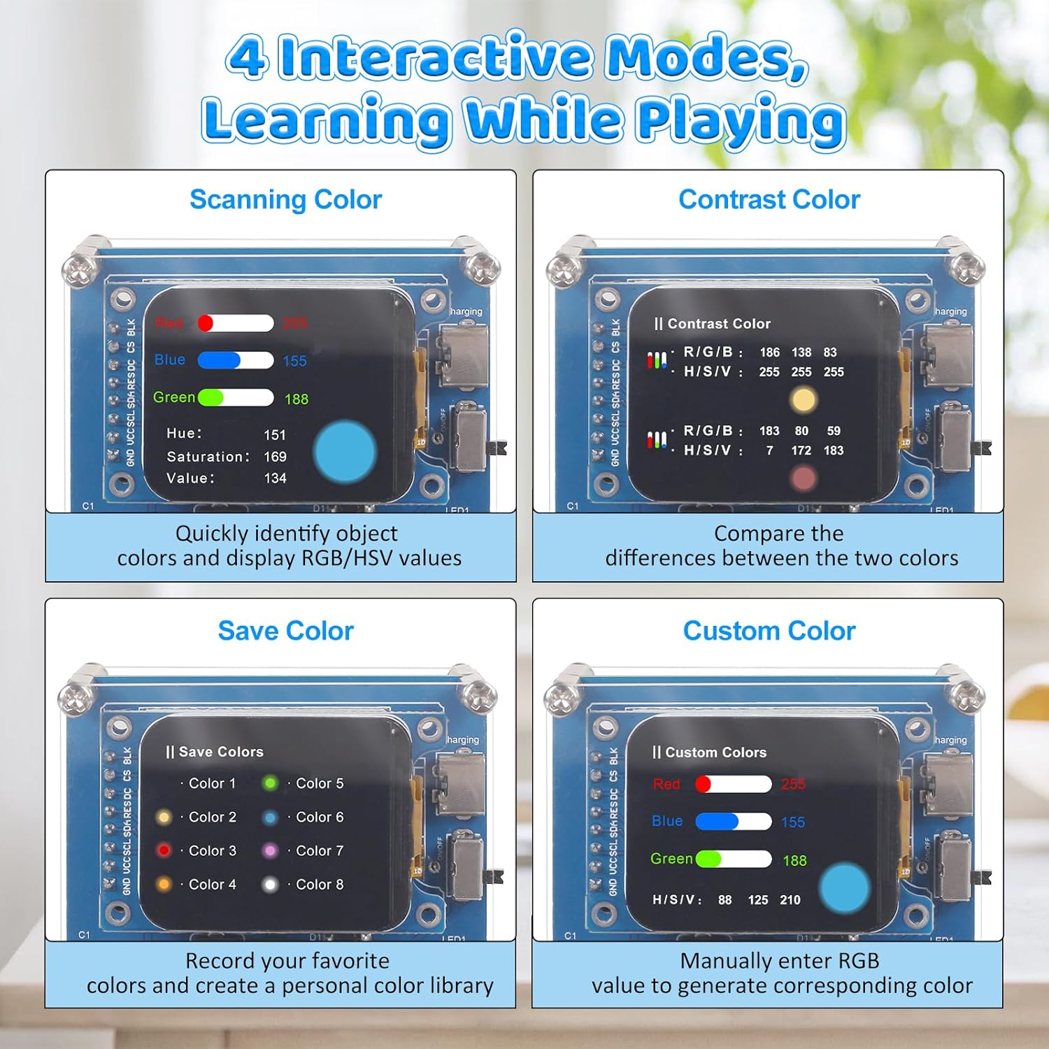 DIY Color Recognition Solderin - Diy Electronics Power Supply 评论和价格
