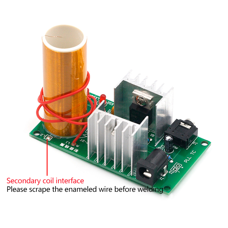 Mini Tesla Coil DIY Electronic - Diy Electronics Kids 评论和价格