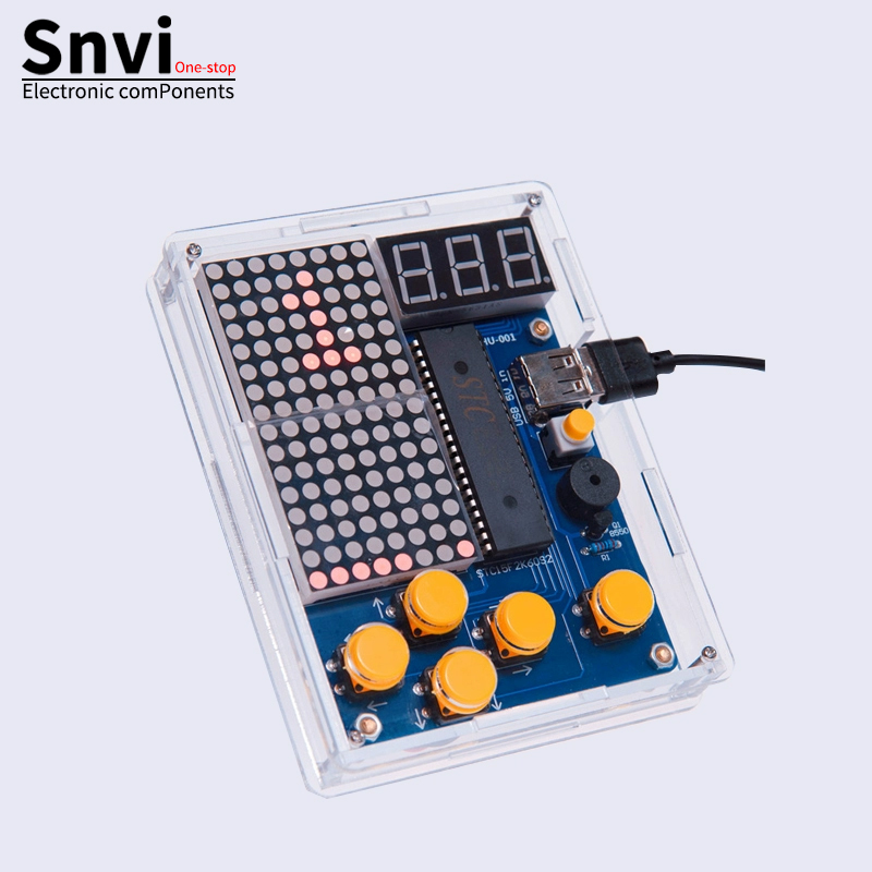 Snvi DIY Pixel Game Console Ki - Diy Box Electronics Mall 评论和价格