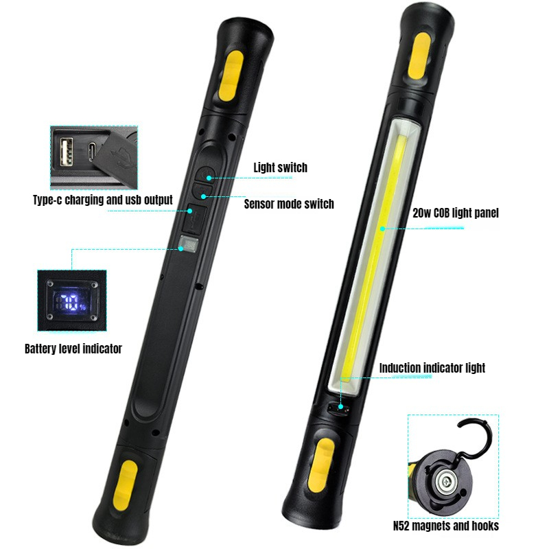 LED Magnetic Work Light 1200LM - Ldr Light Sensor 评论和价格
