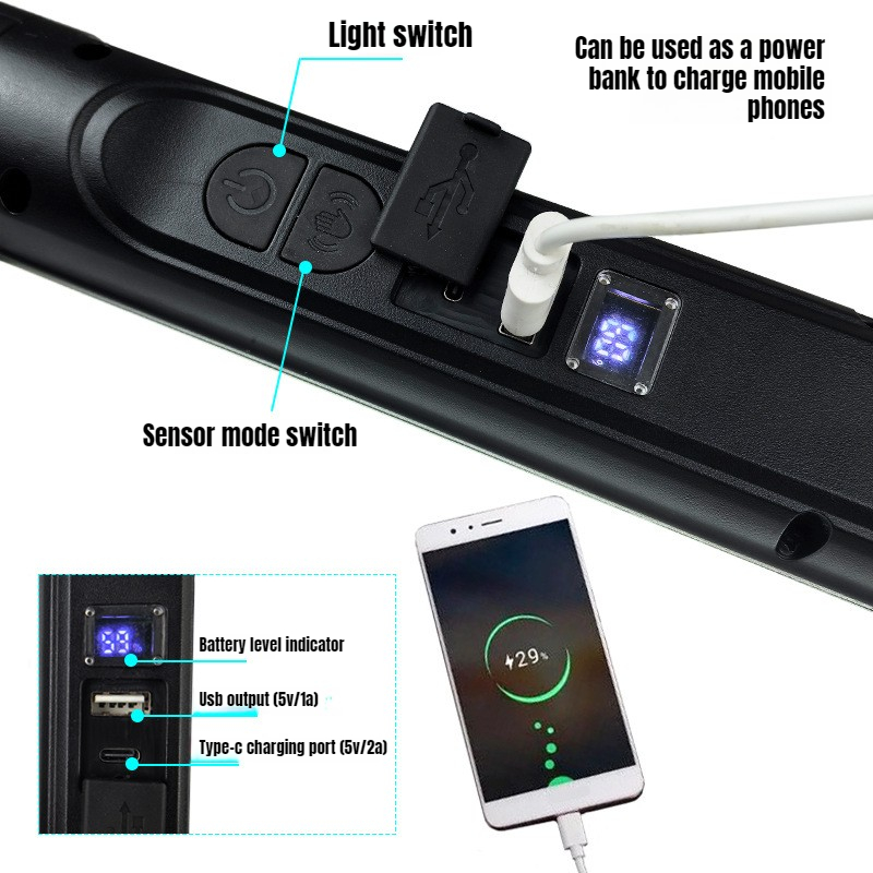 LED Magnetic Work Light 1200LM - Ldr Light Sensor 评论和价格