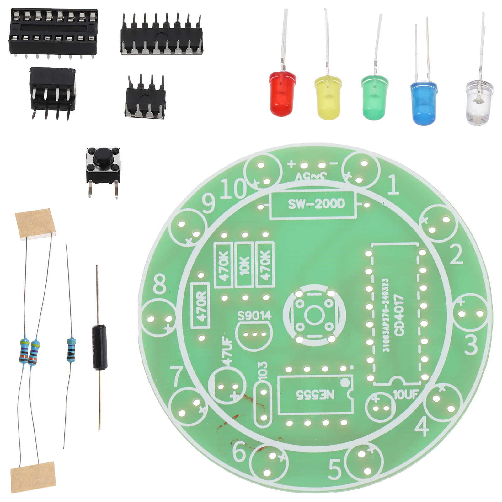 Electronics Soldering Kit DIY  - Diy Electronics Projects For Beginners 评论和价格