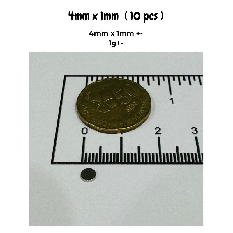 20/50pcs 4x1mm & 5x2mm Magnets - Diy Electronics For Beginners 评论和价格