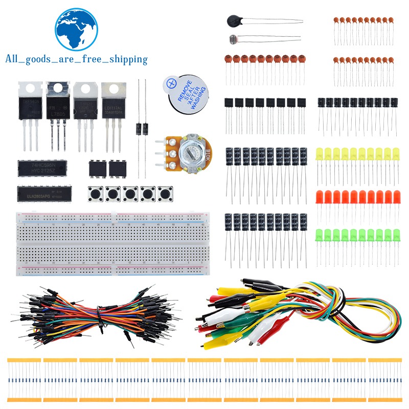 Full DIY Electronic Kit 830 Br - Diy Electronics Basics 评论和价格