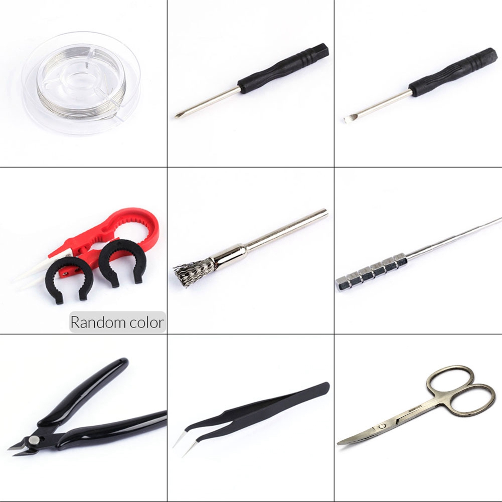 M09K Mini Vape Tool Kit Tweeze - Diy Vape Electronics 评论和价格